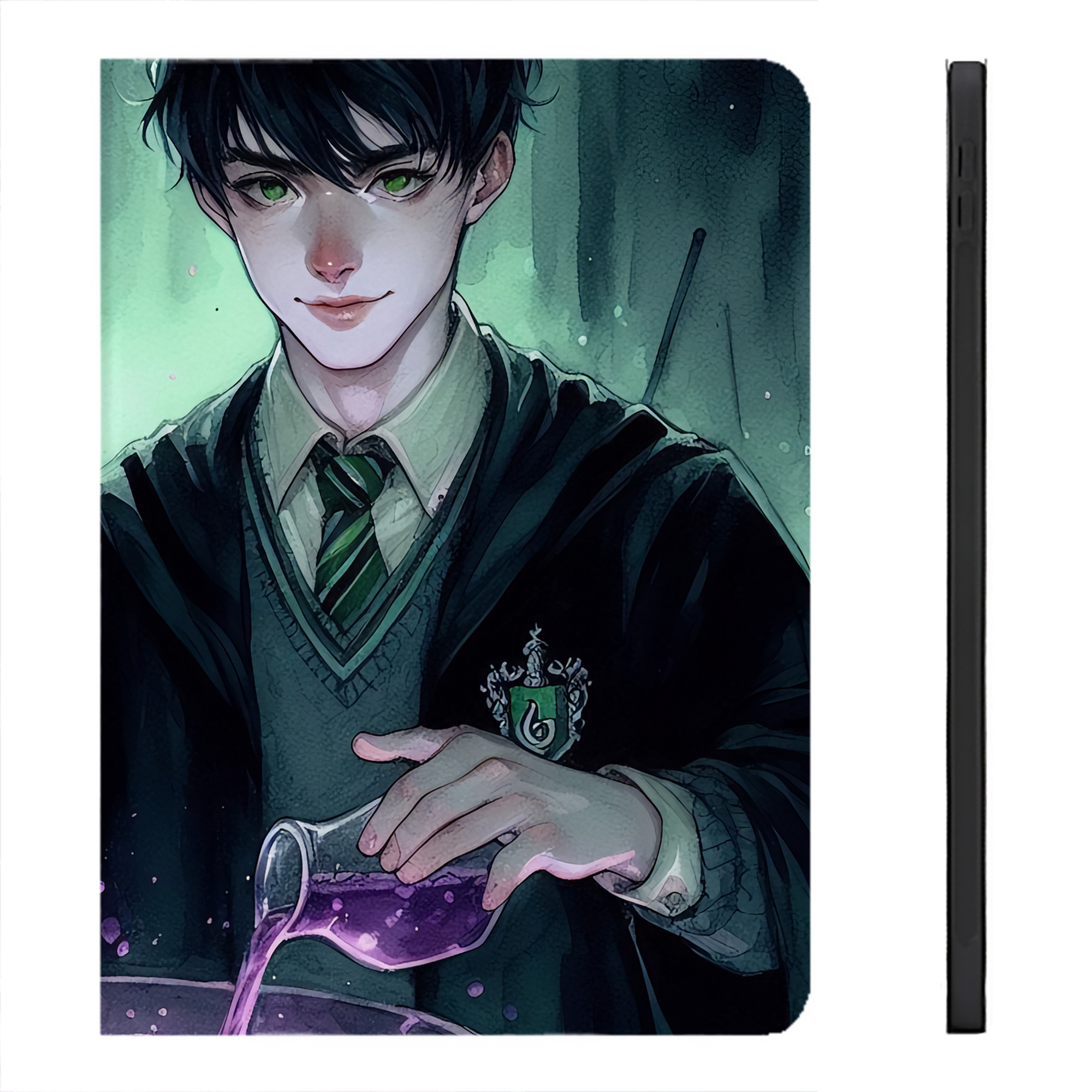 （画像用） Harry Potter ハリー・ポッターシリーズ IPadケース ペンホルダー付き ブックスタイルデザイン